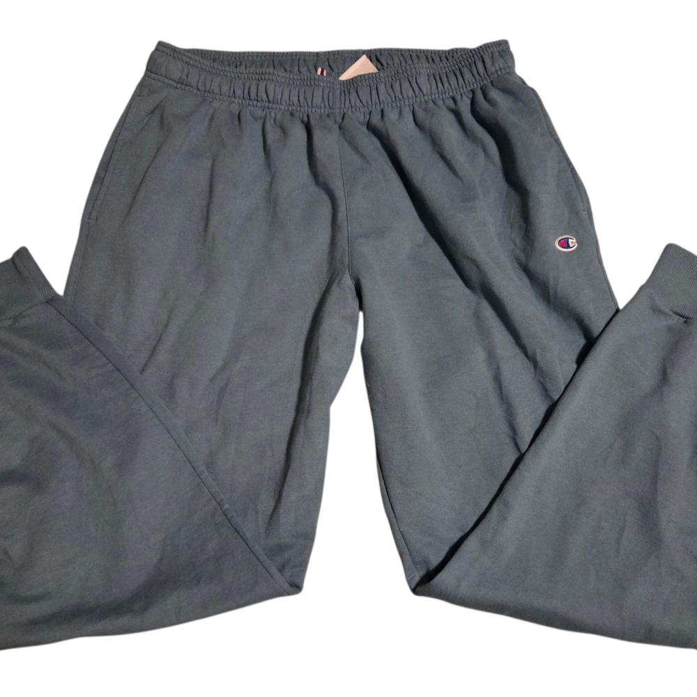 Champion Powerblend Graphic Jogger Sweatpants Light Blue Men’s Size 2XL - Picture 3 of 8